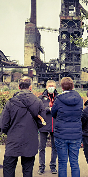 Visite guidée du Haut Fourneau U4