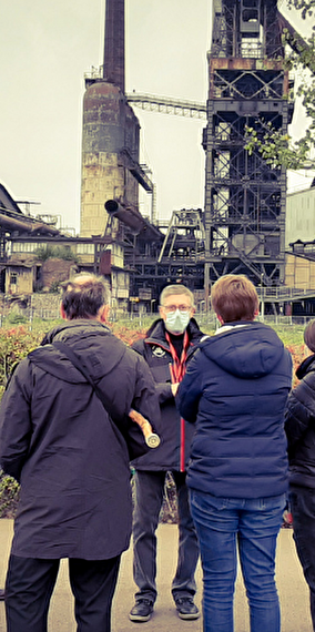 Visite guidée du Haut Fourneau U4