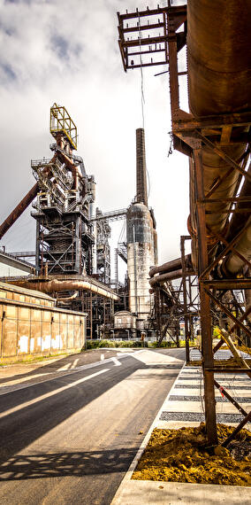 Guided tours of the blast furnace U4