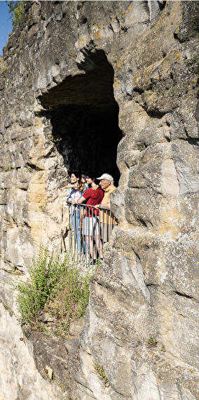 Guided tour of the Bock Casemates in german