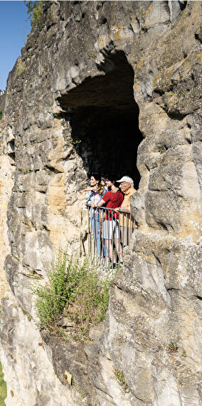 Guided tour of the Bock Casemates in french