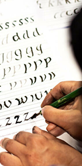 Calligraphy from A to Z - Workshop for beginners