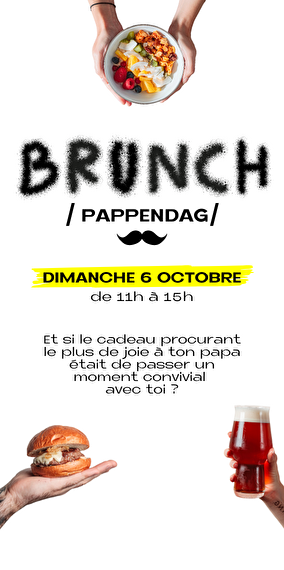 Amène ton papa bruncher pour la Fête des Pères