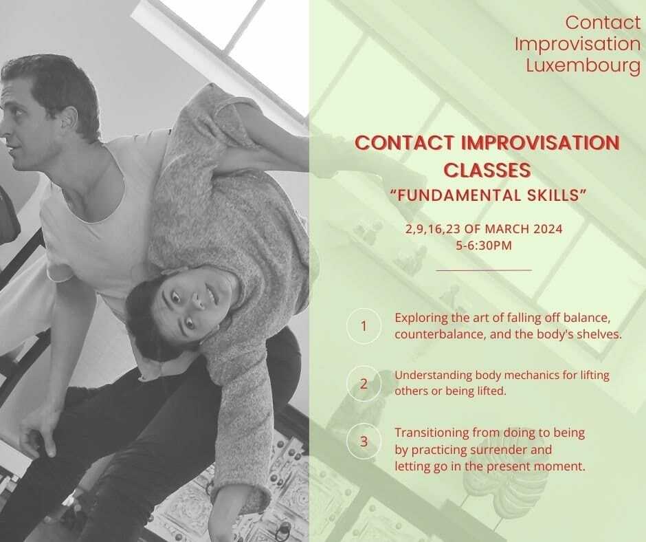 Contact Improvisation Dance classes