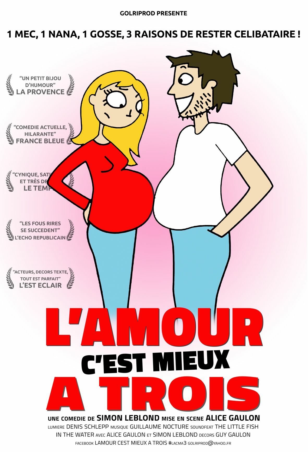 L'amour c'est mieux à trois - Théâtre