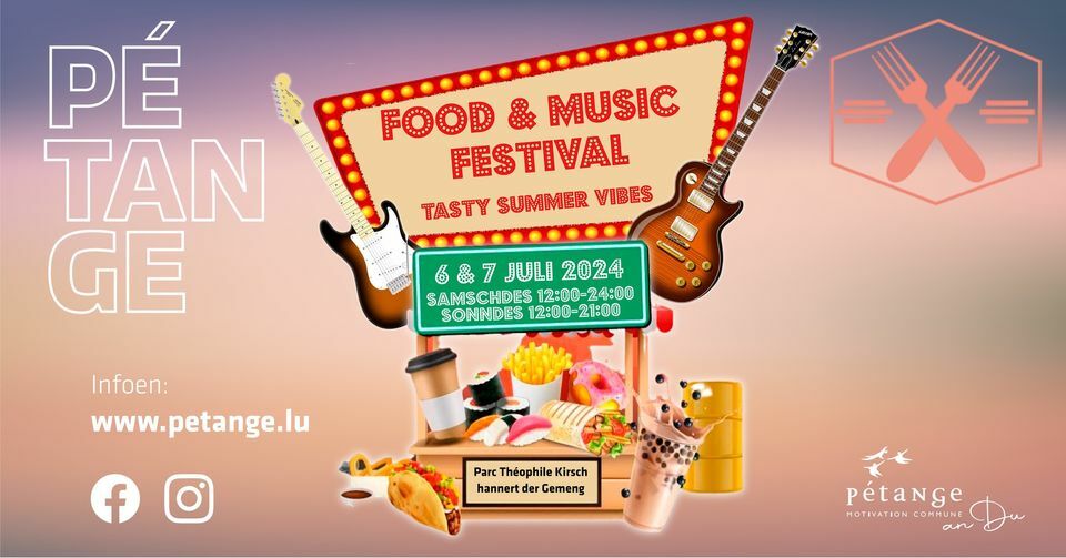 Food & Music Festival - tasty summer vibes