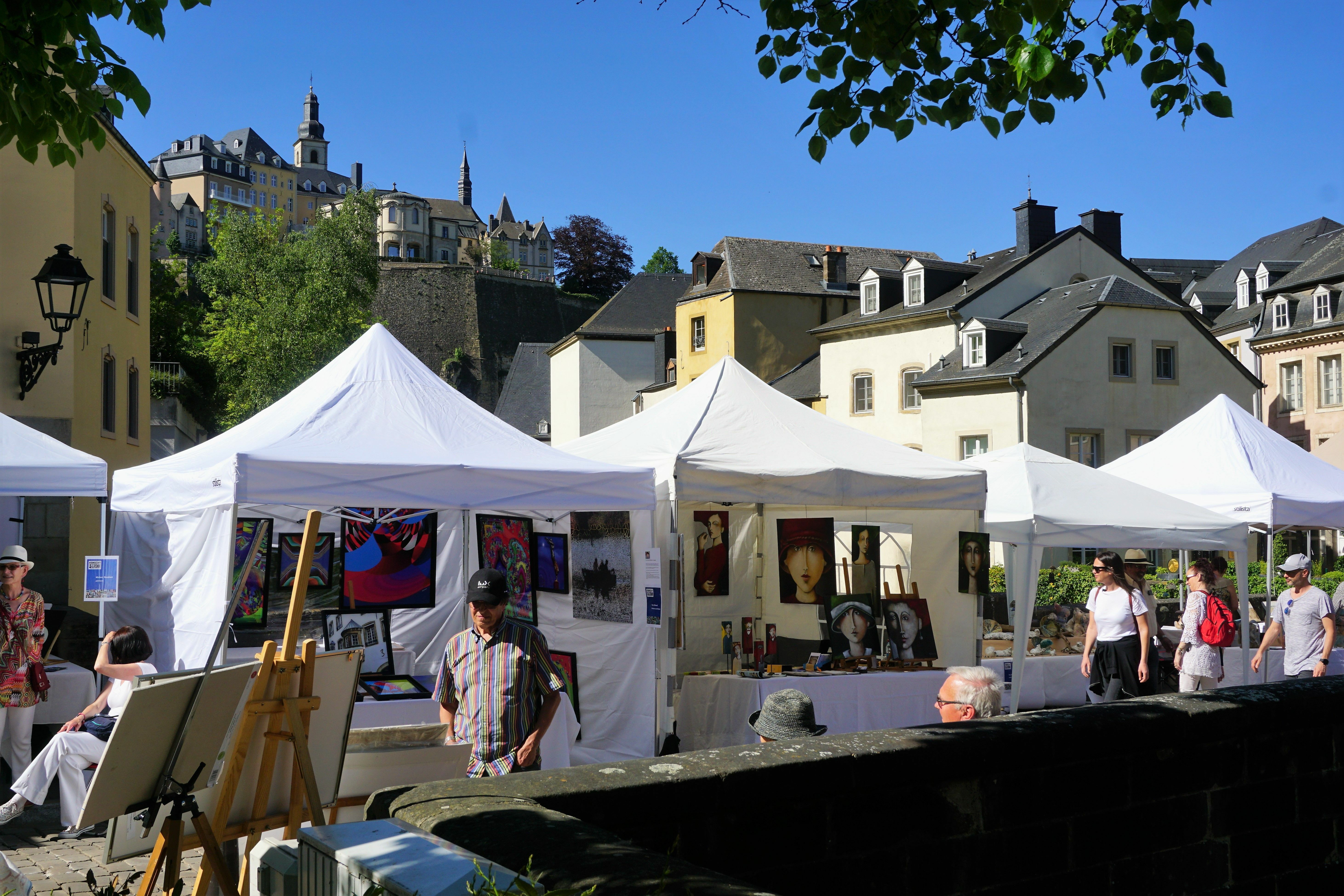 Konscht am gronn - Galerie en plein air