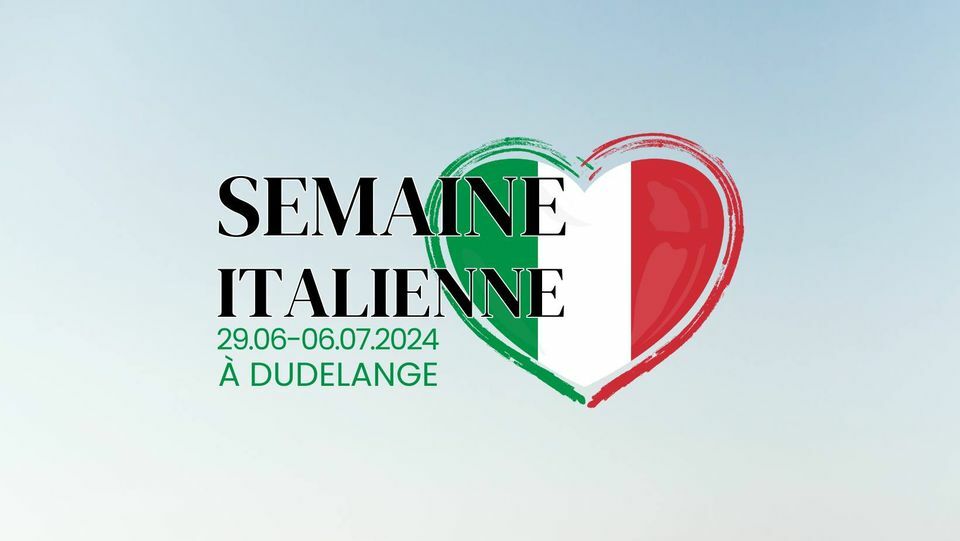 Italian week in Dudelange