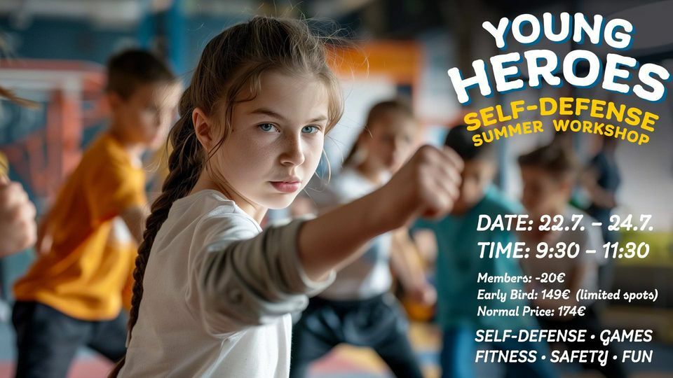 Summer Self-Defense Workshop for Kids