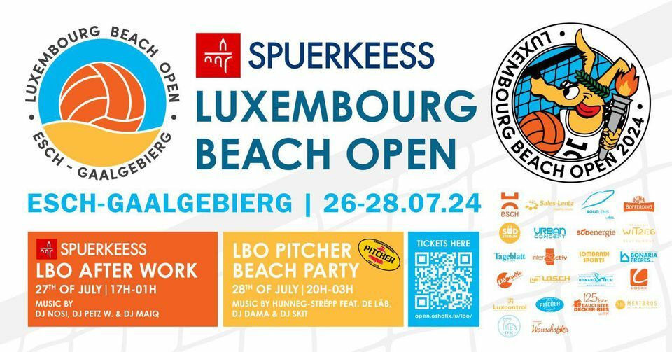 Spuerkeess Luxembourg Beach Open, After Work Pitcher Beach Party