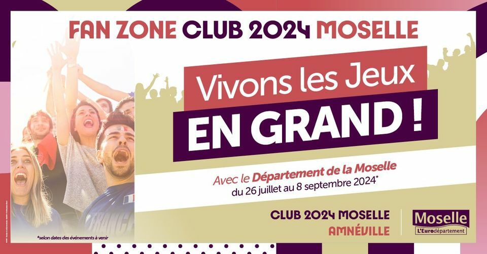 Moselle fan zone: Let's experience the Games in a big way!