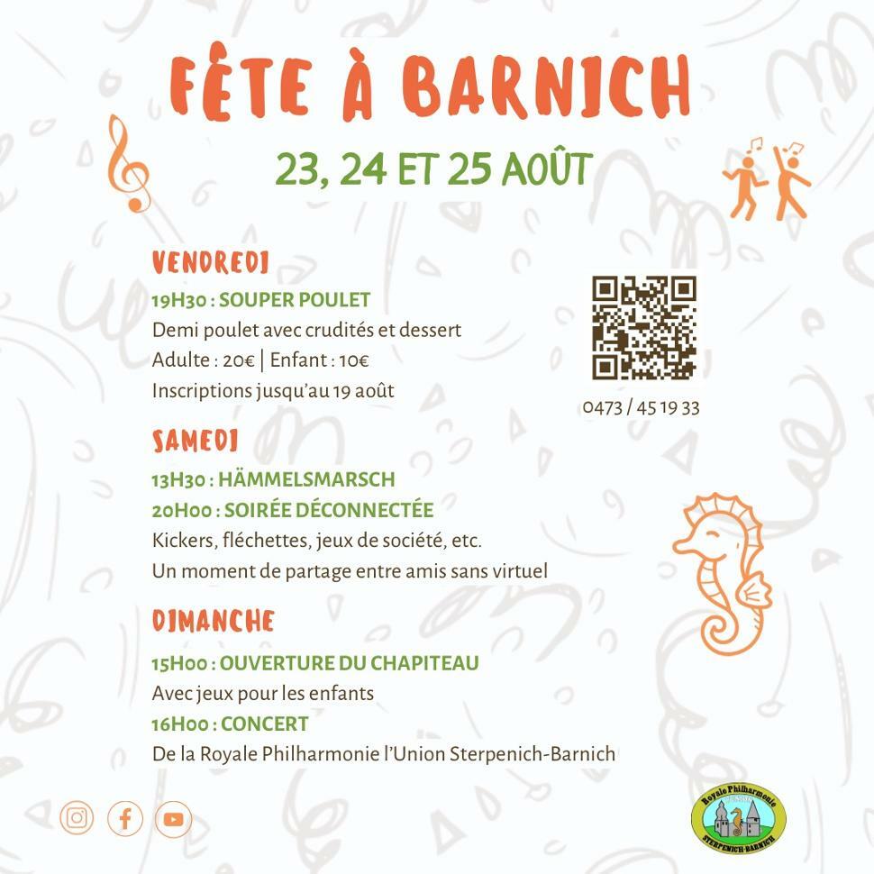 Fête à Barnich