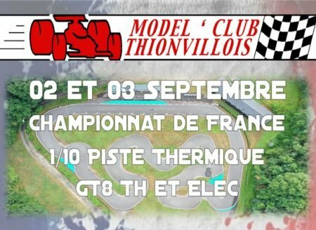 Championnat de France 1/10 piste thermique, GT8 TH et ELEC