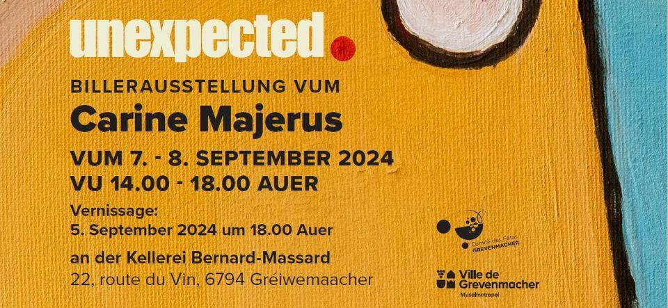 Unexpected - Billerausstellung vum Carine Majerus