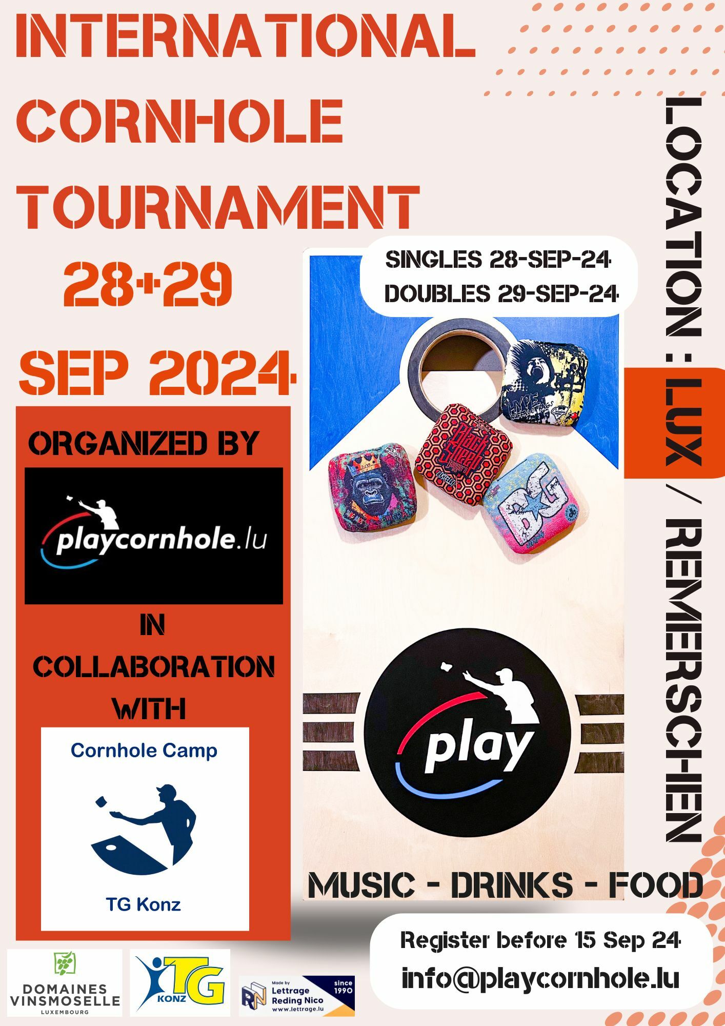 Tournoi International de Cornhole