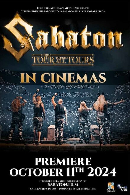 Concert: Sabaton - The Tour to End All Tours