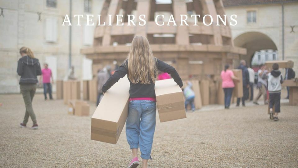 Ateliers Cartons avec Olivier Grossetête