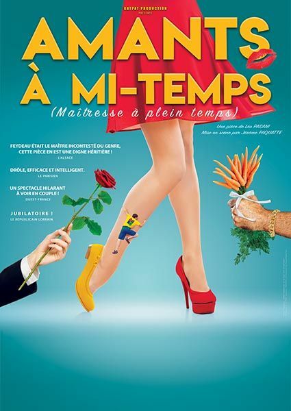 Amants à mi-temps - Théâtre