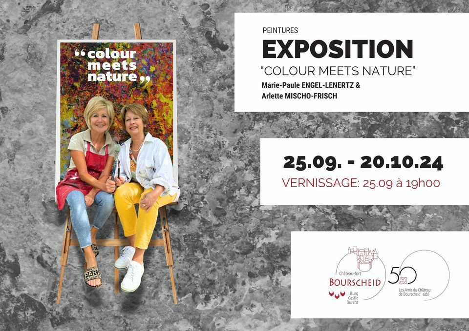 Exposition « Colour meets nature »