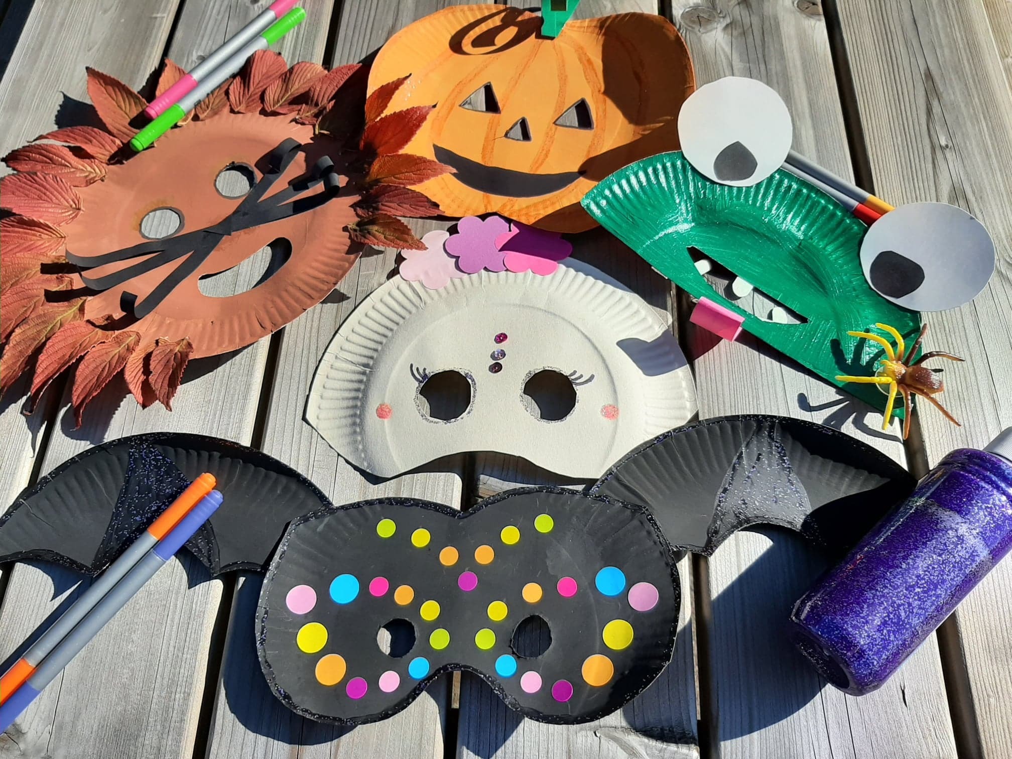 Halloween mask workshop