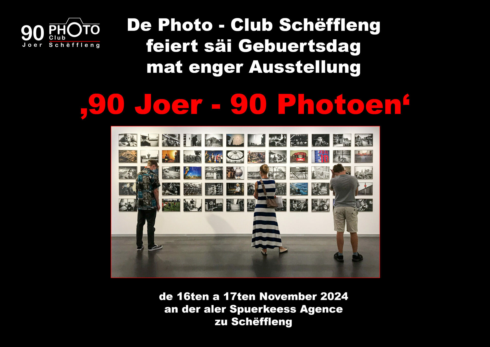 90e anniversaire du Photo-Club schëffleng