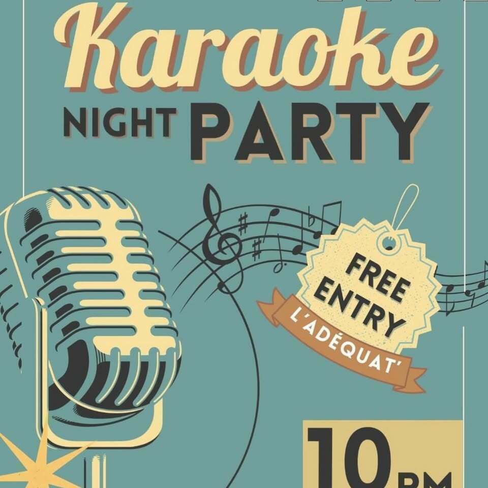 Karaoke Night Party