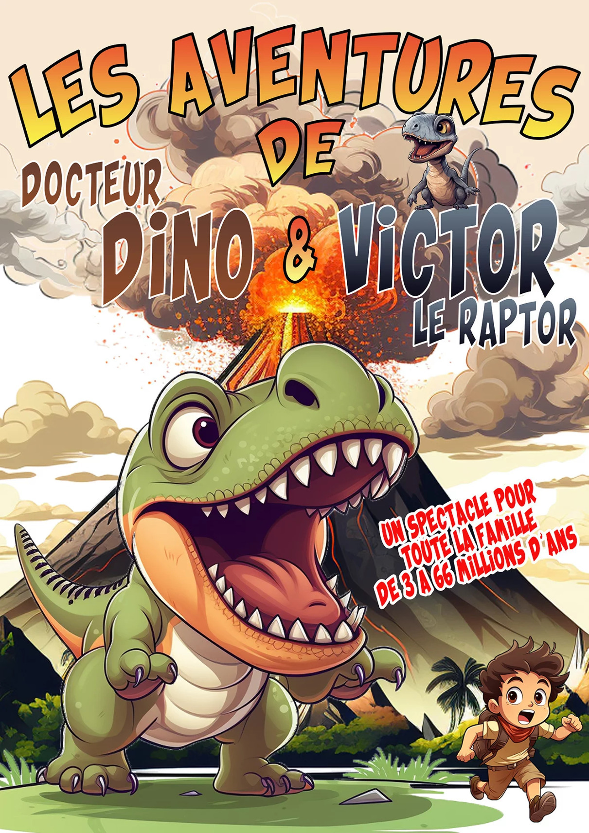 Les Aventures de Docteur Dino et Victor le Raptor - Théâtre