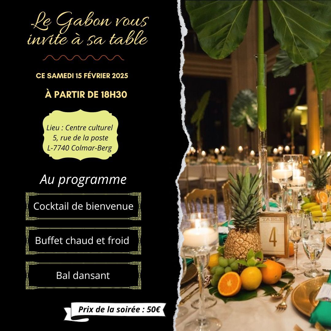 Gala Evening - Discovering Gabon