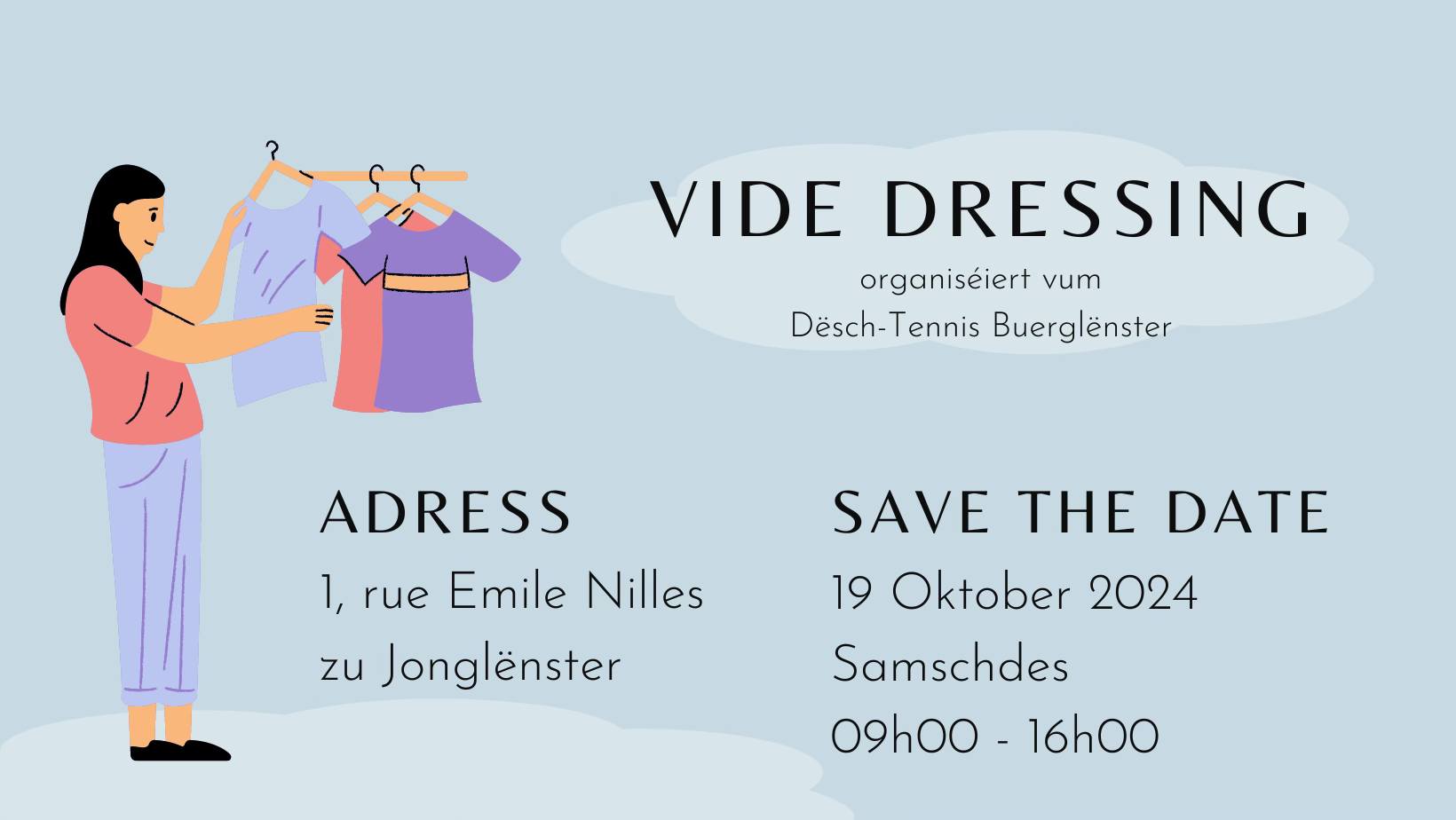 Vide Dressing, un des plus grands à Luxembourg, à ne pas rater