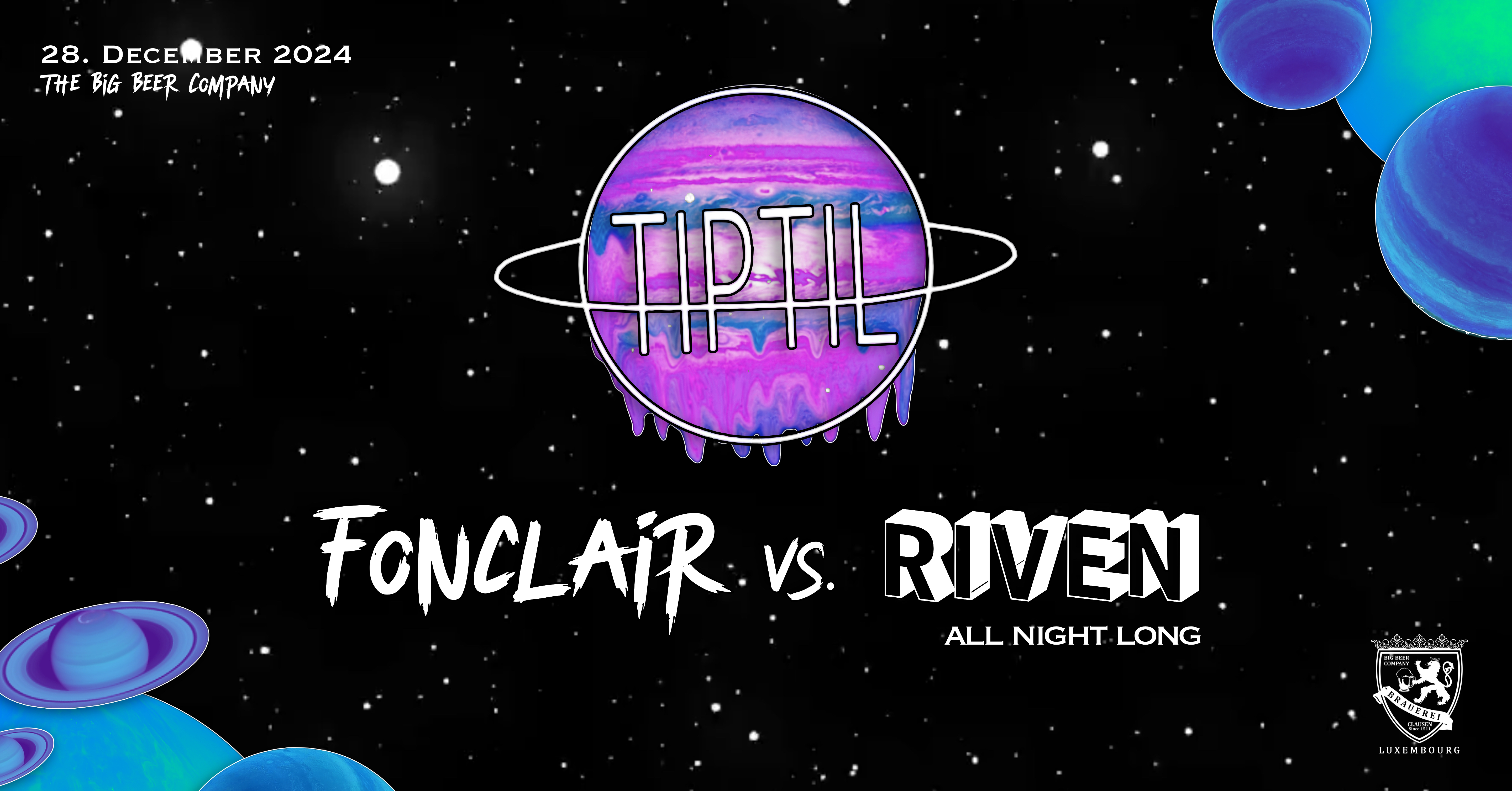 Tiptil - electro music - Fonclair & Riven