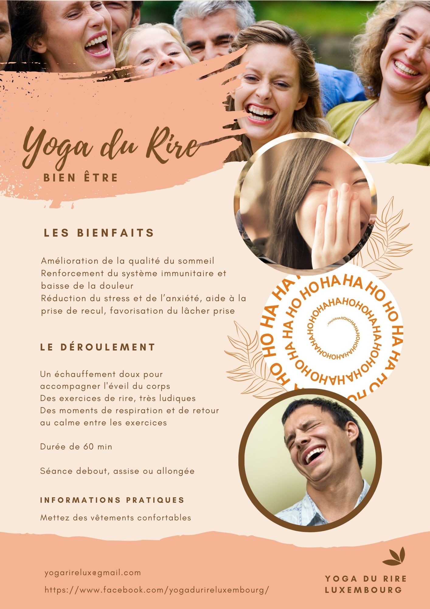 Bring happiness to your Sunday: Laughter Yoga not to be missed!