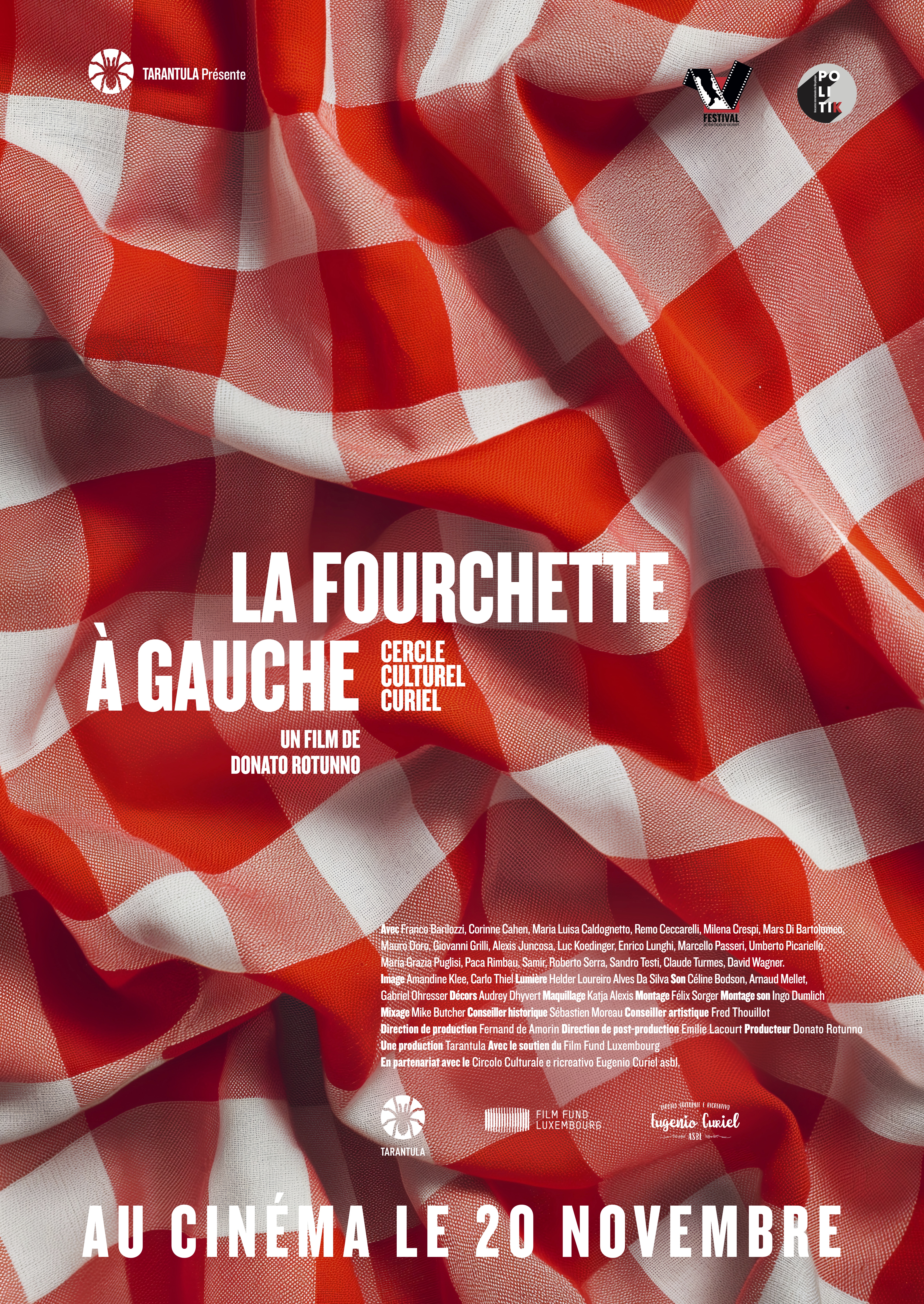 Projection "La fourchette à gauche" - Séance spéciale en présence du réalisateur