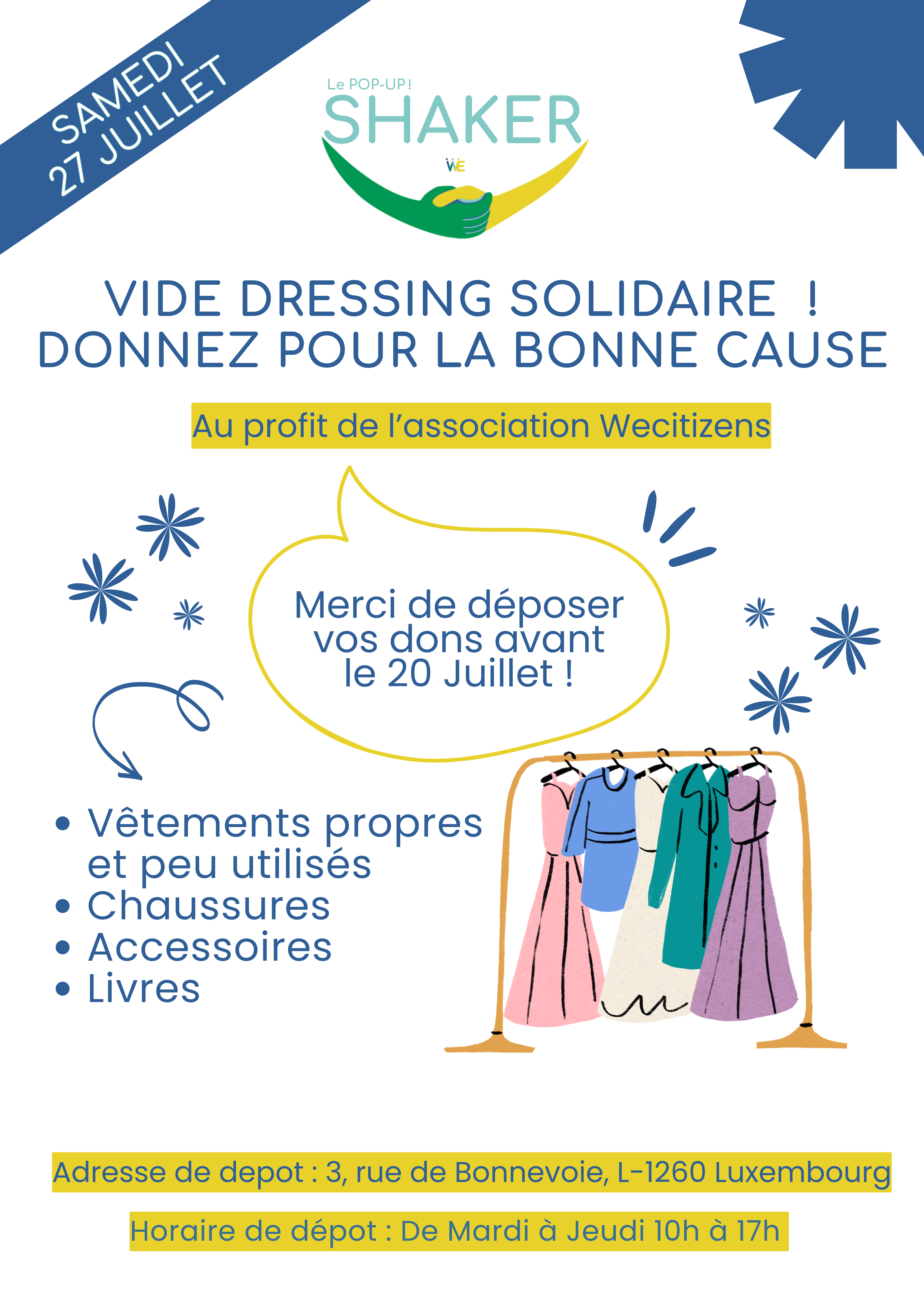 MIX & FRIP – Vide dressing solidaire !