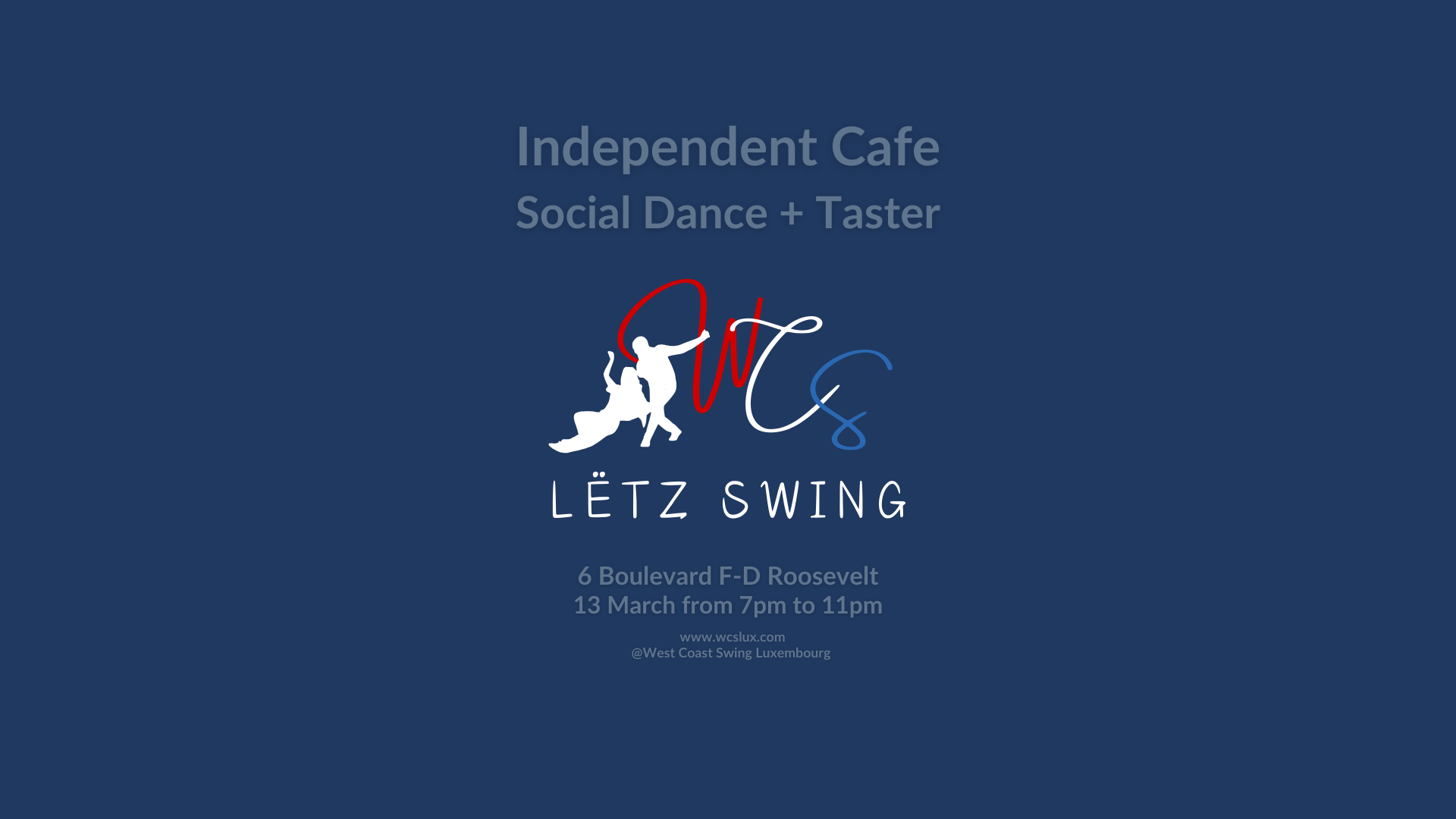 West Coast Swing Social Dance + Taster