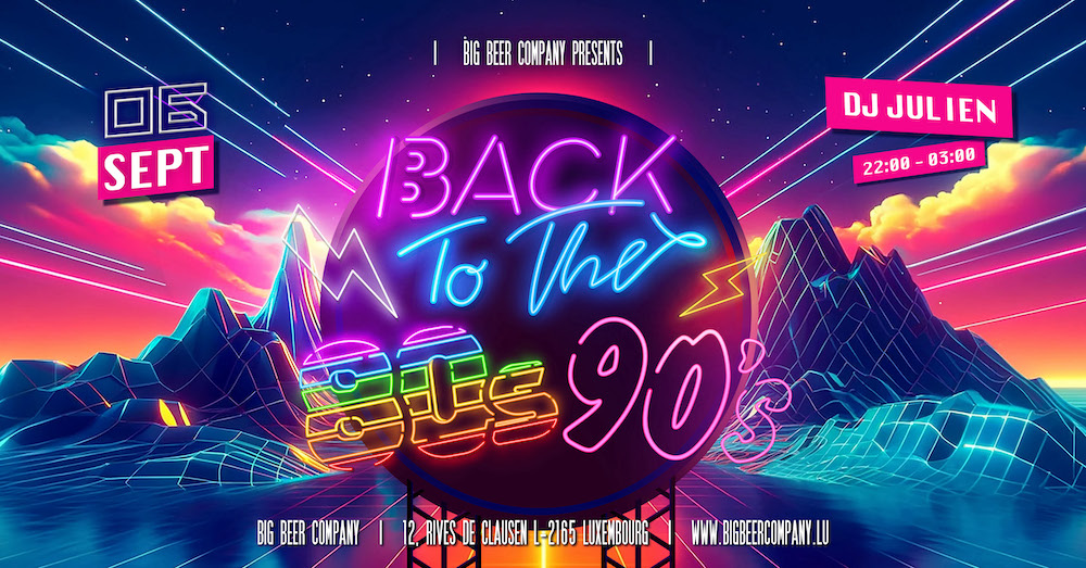 Back to the 80's 90's