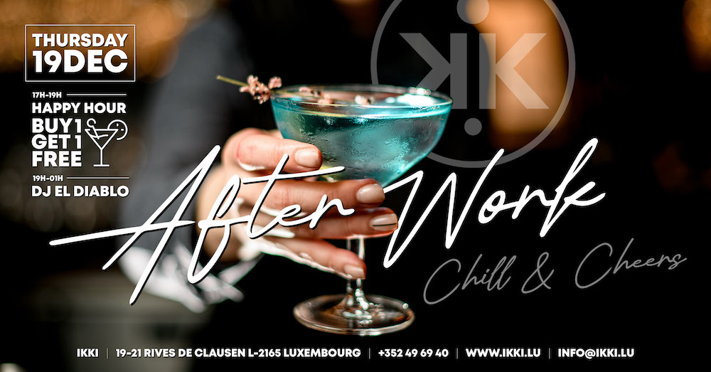 Afterwork - Happy hour - DJ EL Diablo