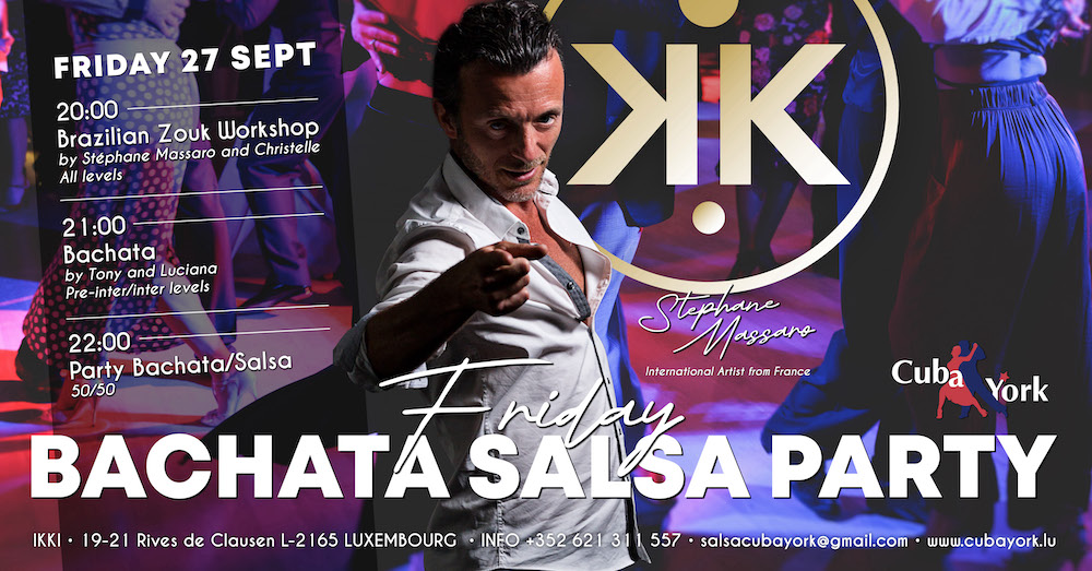 Friday salsa bachata party