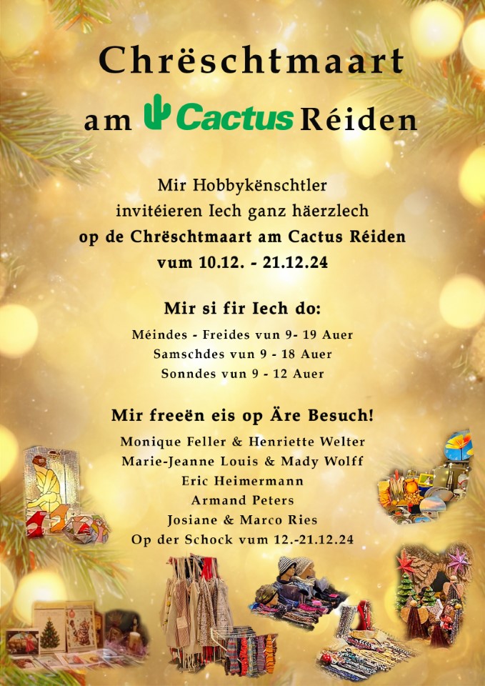 Christmas market in Cactus Reiden