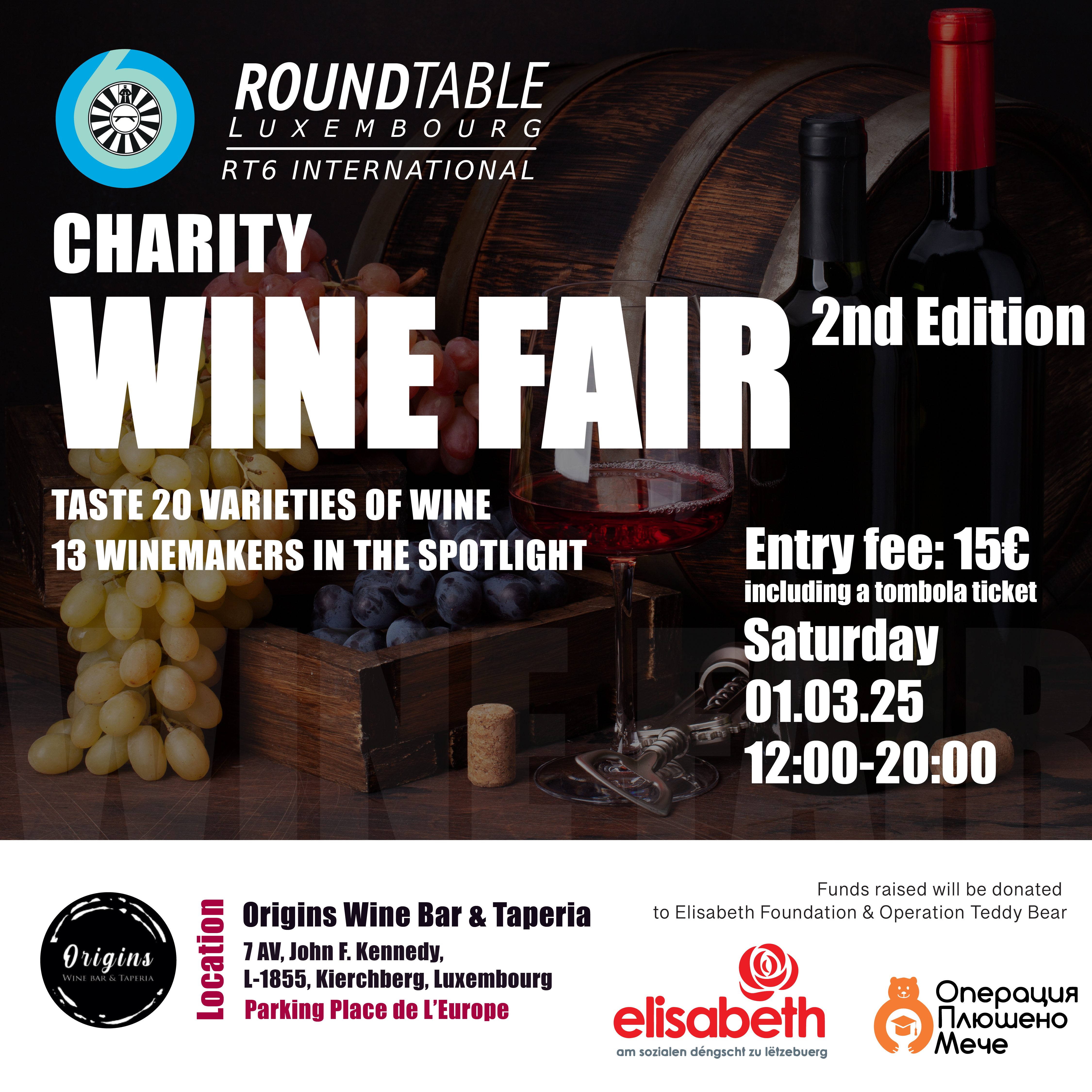 Charity Wine Fair by Round Table 6 Luxembourg