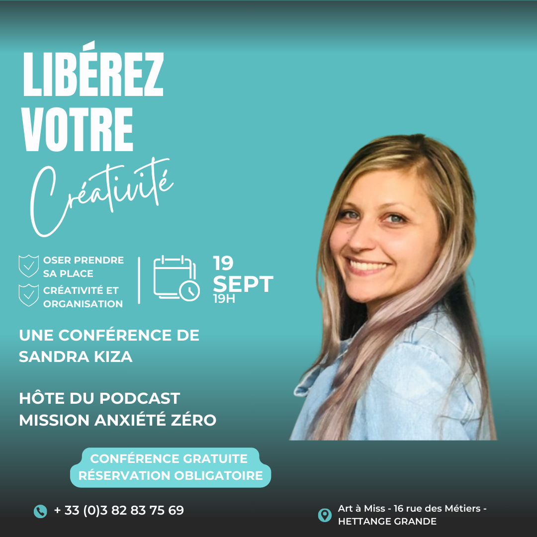 Conférence - Libérez votre créativité