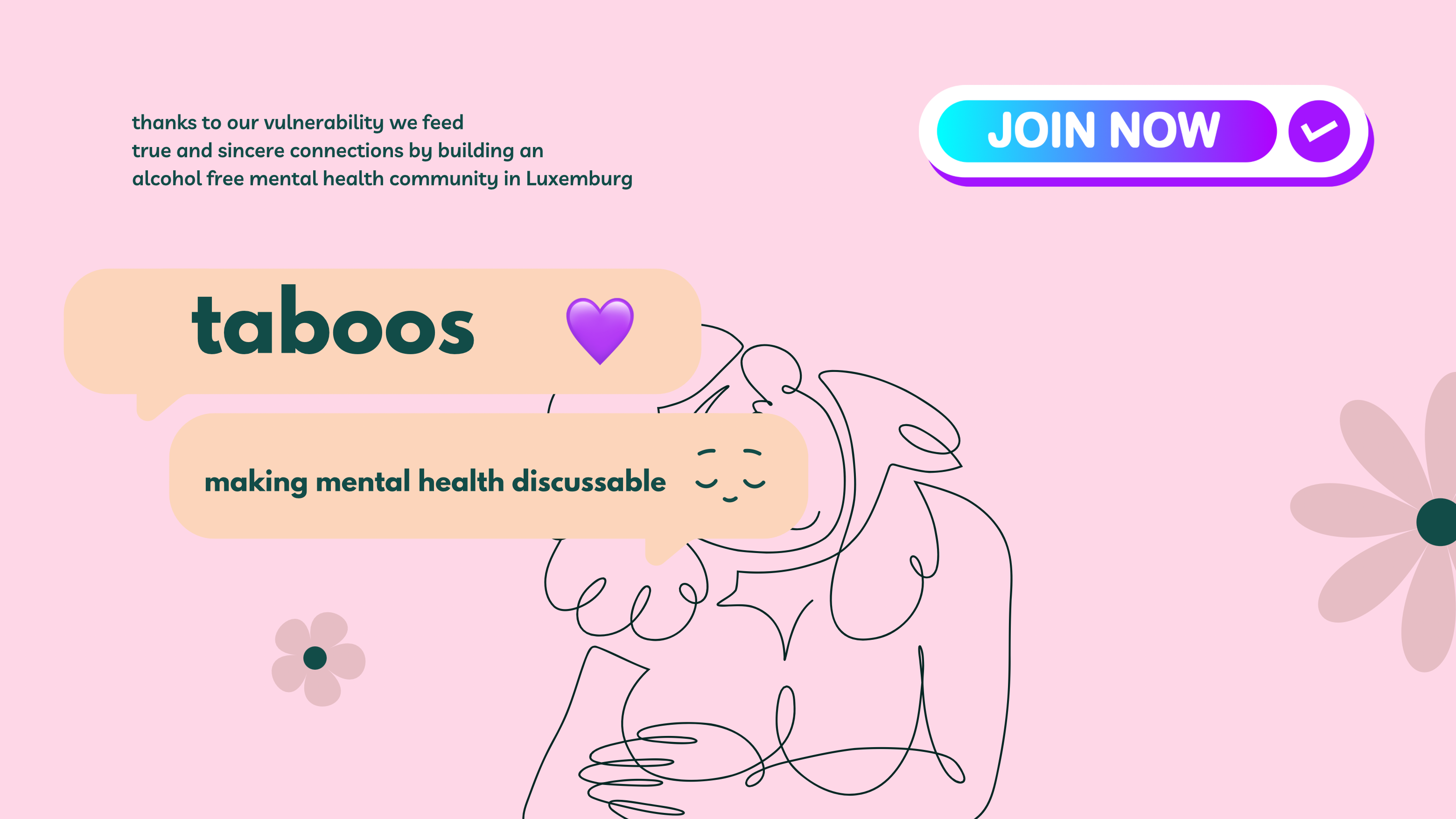 Taboos - an alcohol-free mental health gettogether