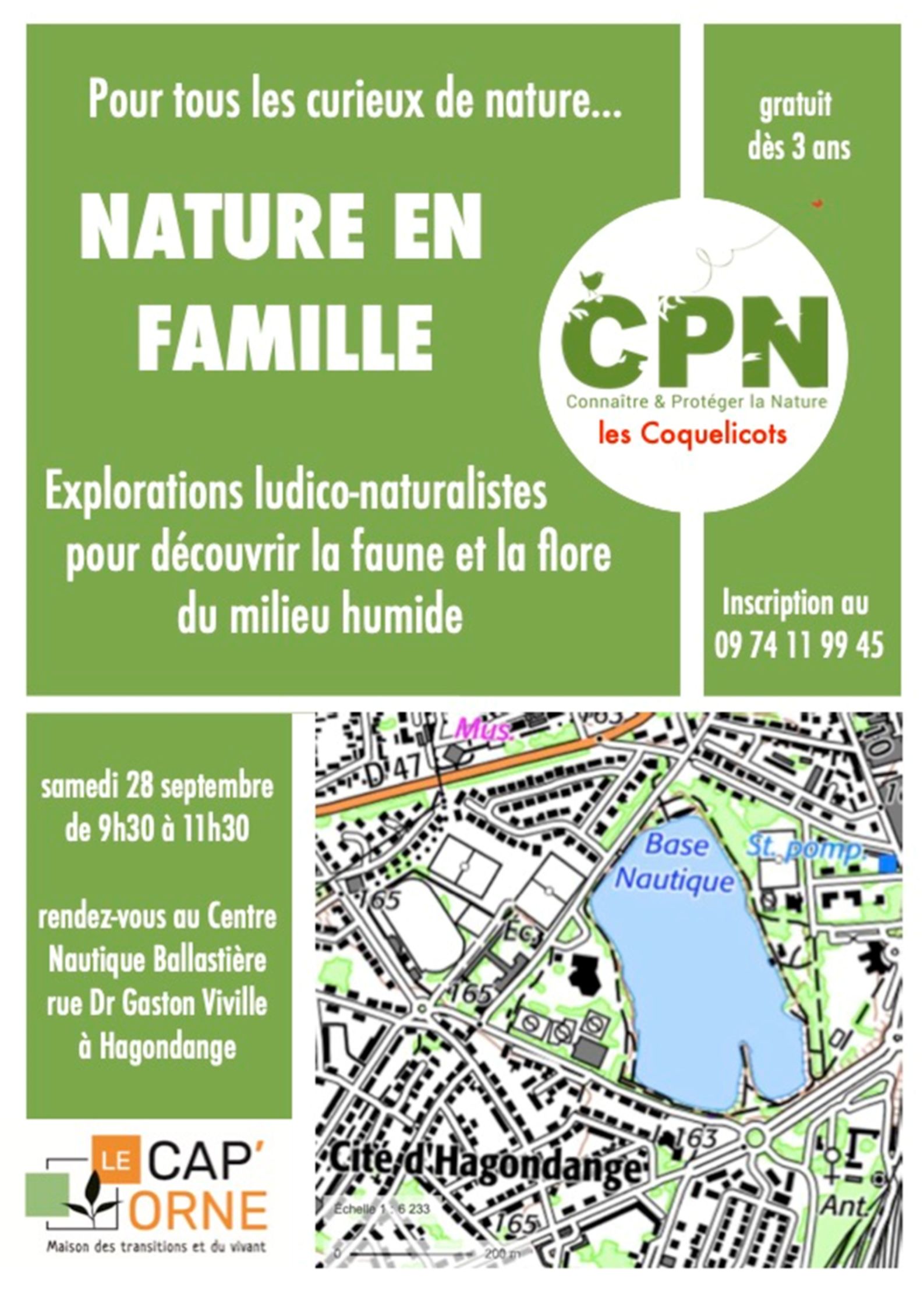 “Nature with the Family” outing with CPN les Coquelicots