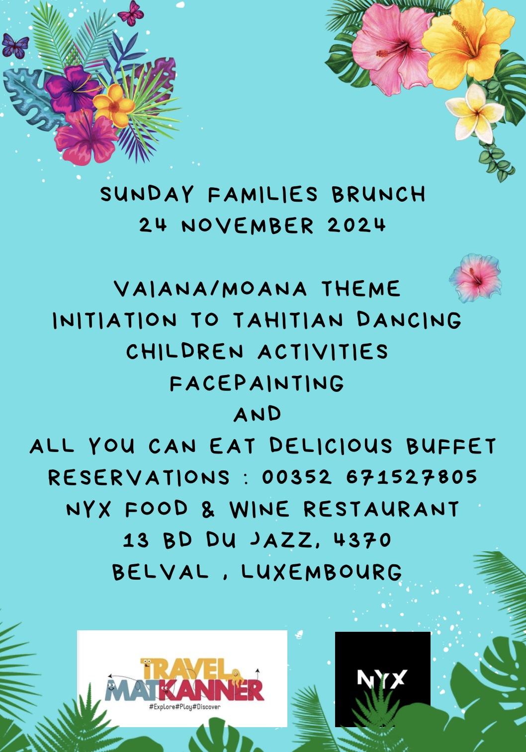 Vaiana/Moana themed family brunch