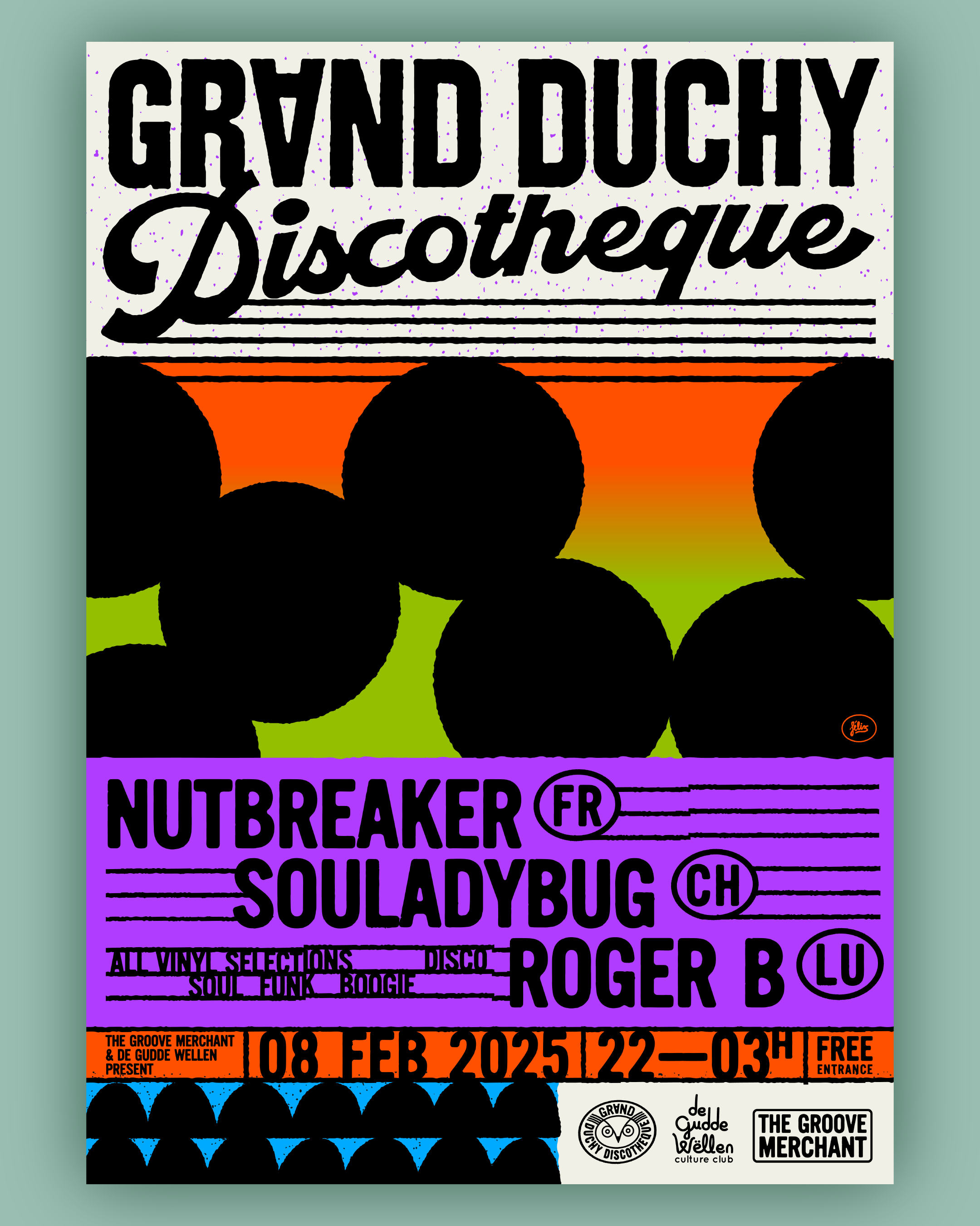 Grand Duchy Discotheque w/ The Groove Merchant