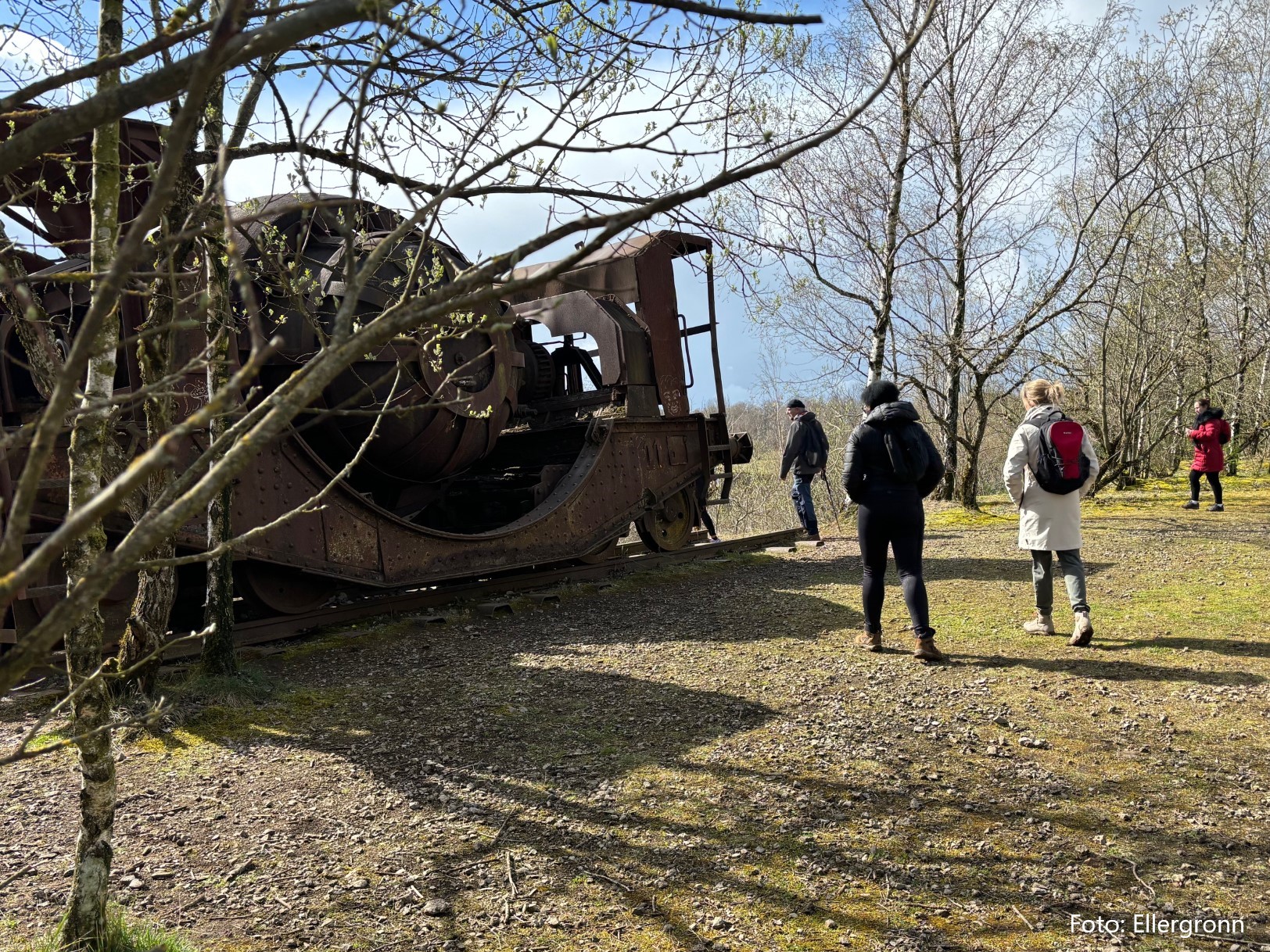 A stage of the Minett Trail from Rumelange to Dudelange