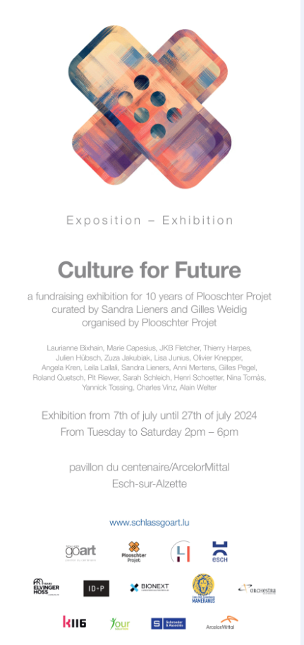Culture for Future "A fundraising exhibition for 10 years of the Plumbing Project"
