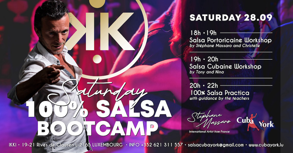 Saturday 100% Salsa bootcamp