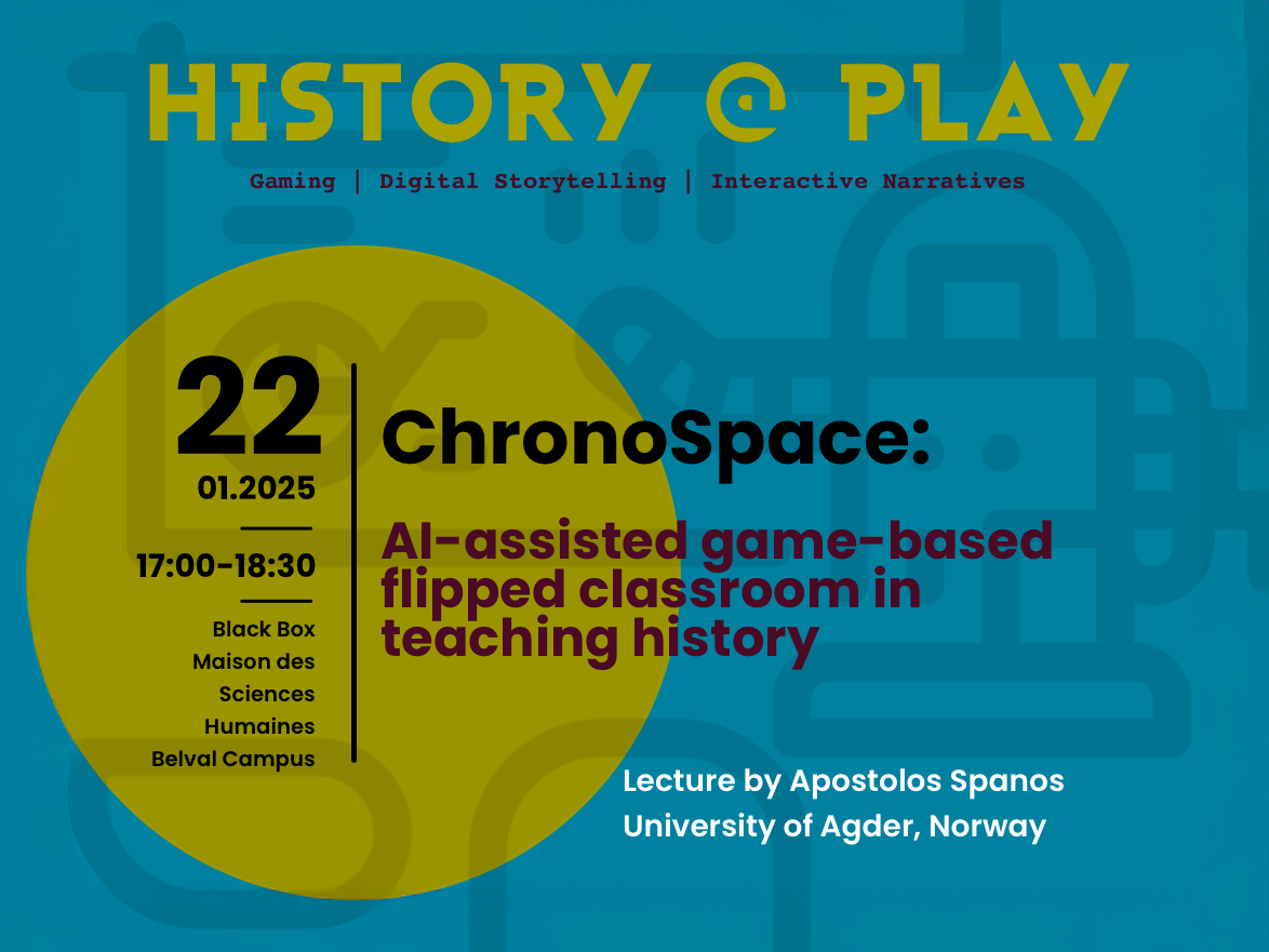 Conference: AI-assisted game-based flipped classroom in teaching History