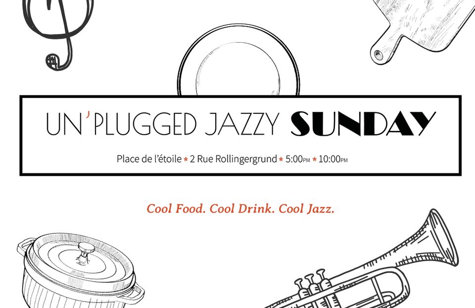 Un'plugged jazzy Sunday - A L'atelier Windsor