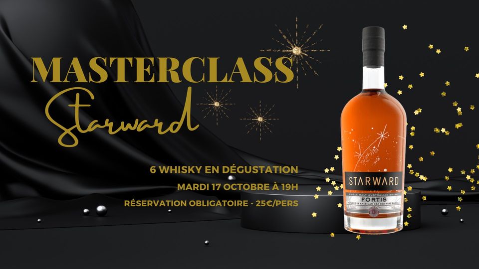 Masterclass whisky - Starward distillery